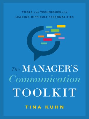 cover image of The Manager's Communication Toolkit